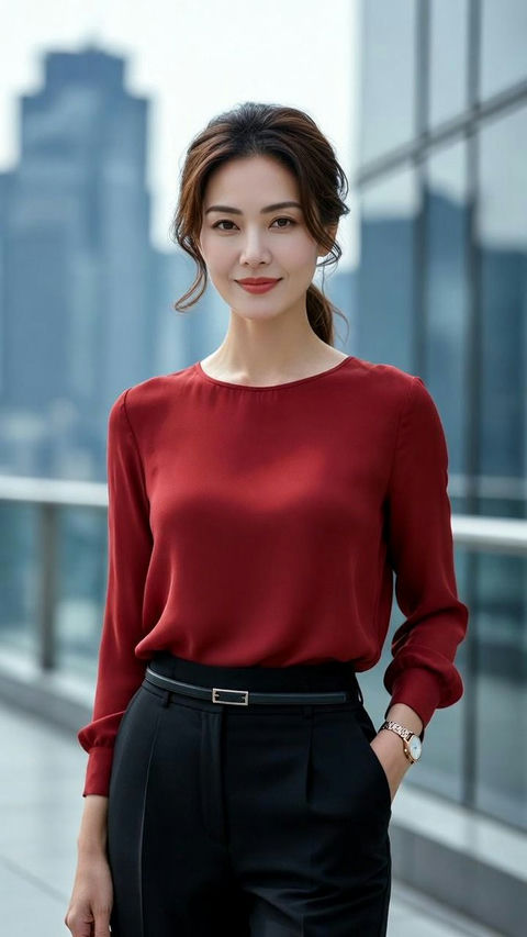 都市露台精英肖像 的效果示例图