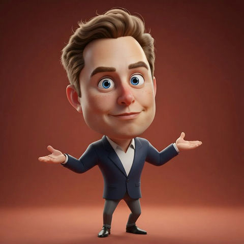 将明星变成趣味十足的3D卡通肖像 的效果示例图