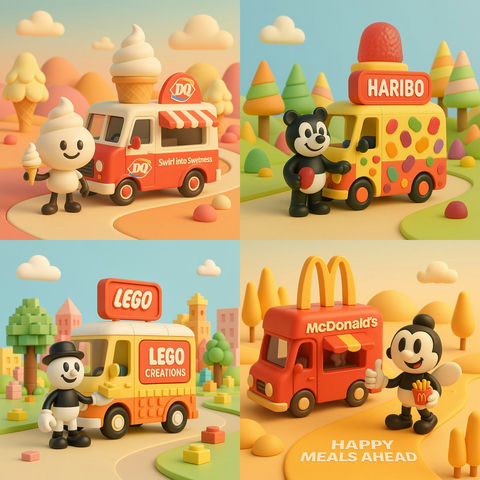 3D零食卡通世界 的效果示例图