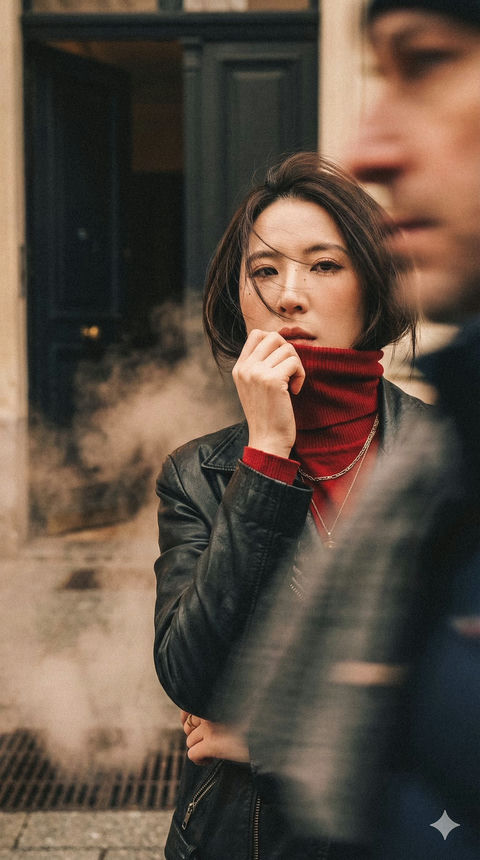 超逼真的电影感肖像 的效果示例图