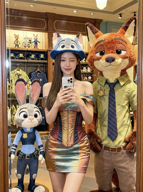 疯狂动物城朱迪和尼克 的效果示例图