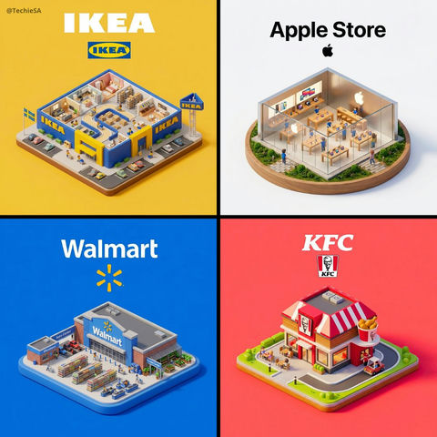 微缩品牌立体模型 的效果示例图