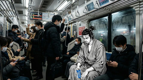 将漫画人物融入你的真人照片 的效果示例图