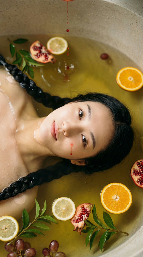 清冷女神浴缸微光梦 的效果示例图