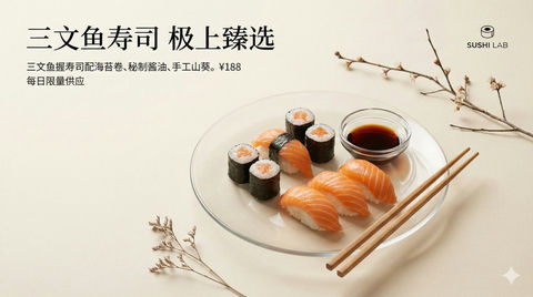 高角度商业美食摄影照片 的效果示例图