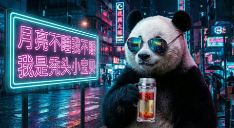 月亮不睡我不睡 的效果示例图