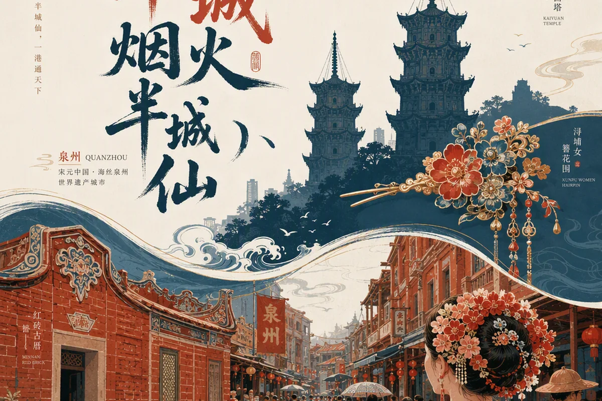城市文旅宣传海报 的效果示例图