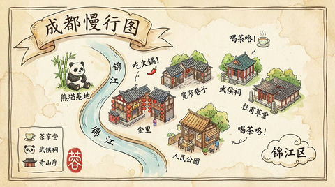 成都旅游地图 的效果示例图