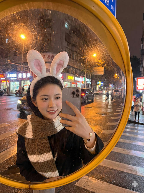 路口转角反光镜 的效果示例图