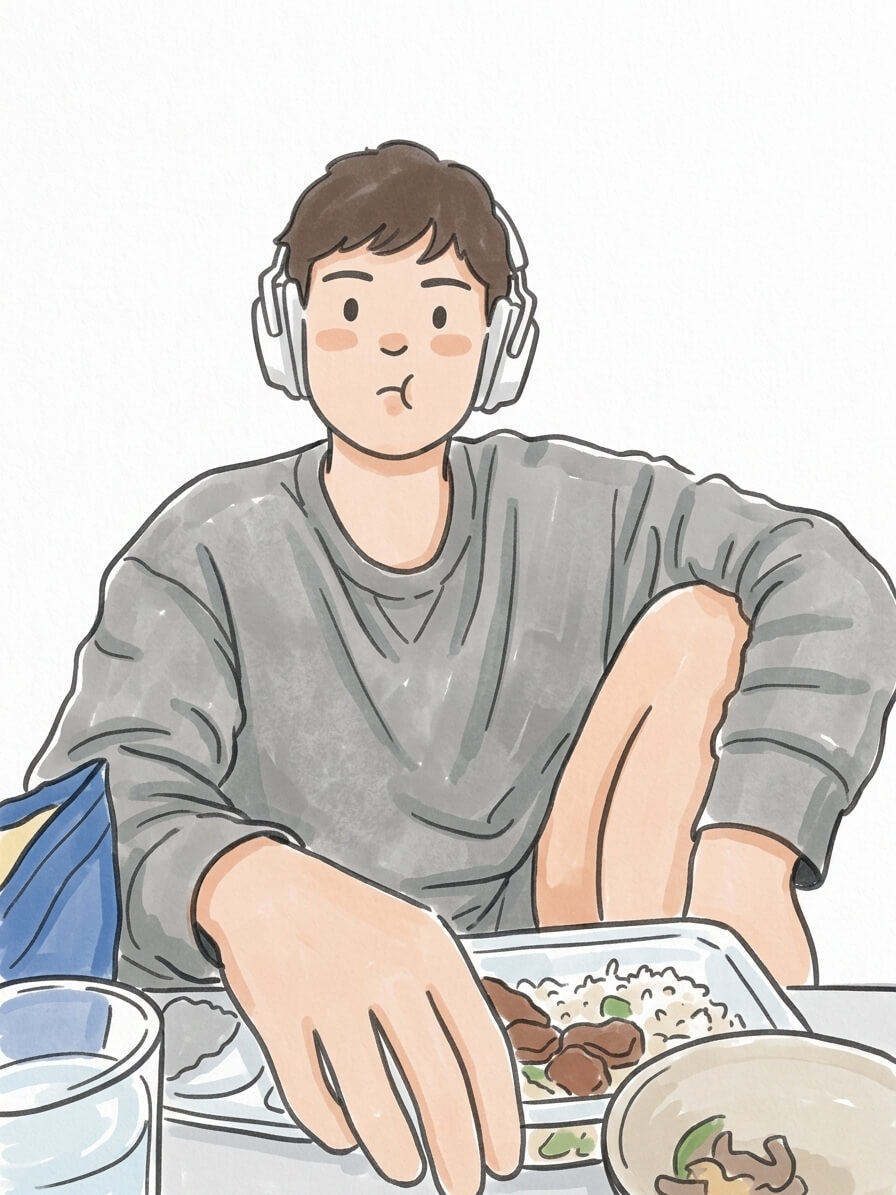 将提供的照片转换为简单的手绘标记插图，同时保留原始主题 的效果示例图