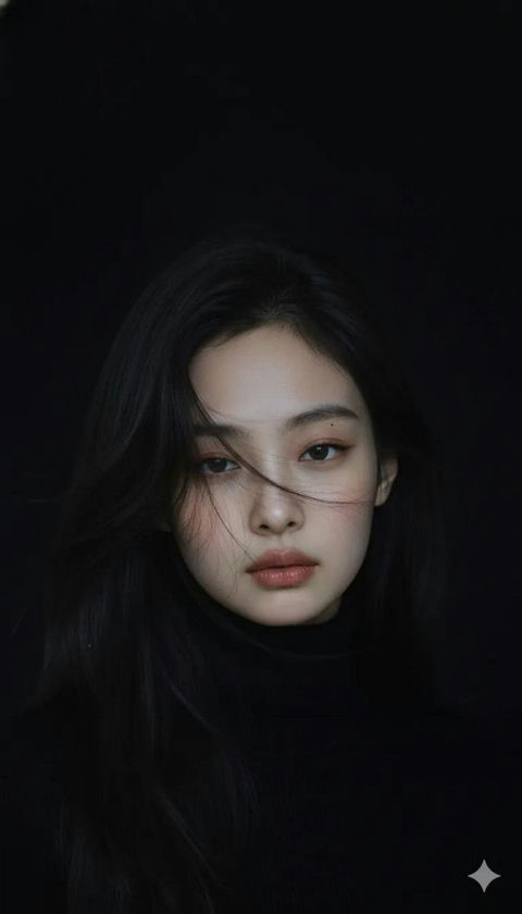 暗夜光影清冷美人 的效果示例图