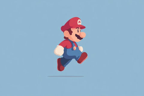 极简几何人物插画 的效果示例图