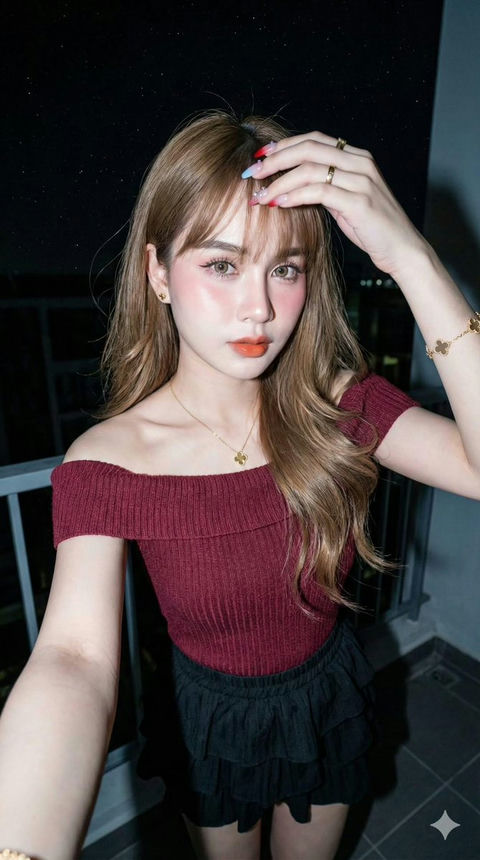 一张甜美写实的女生肖像照 的效果示例图
