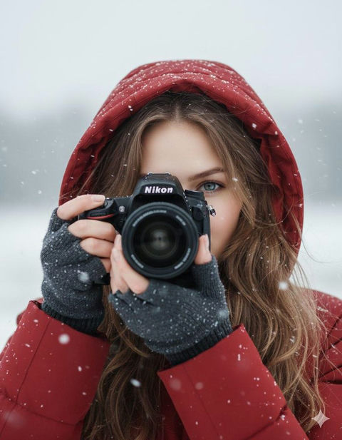 雪幕暖光少女映画 的效果示例图