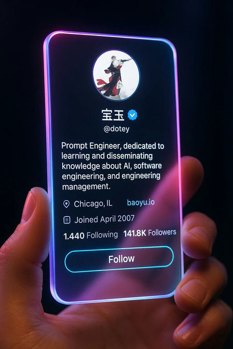 赛博美学未来社交软件界面照片 的效果示例图